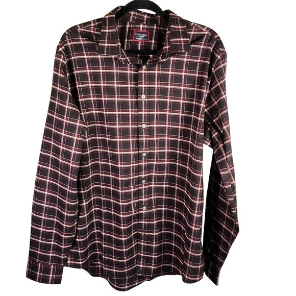 UNTUCKit XL Tall Benoit Dre Plaid Flannel Shirt Long Sleeve Menswear Casual Fall - Picture 1 of 14